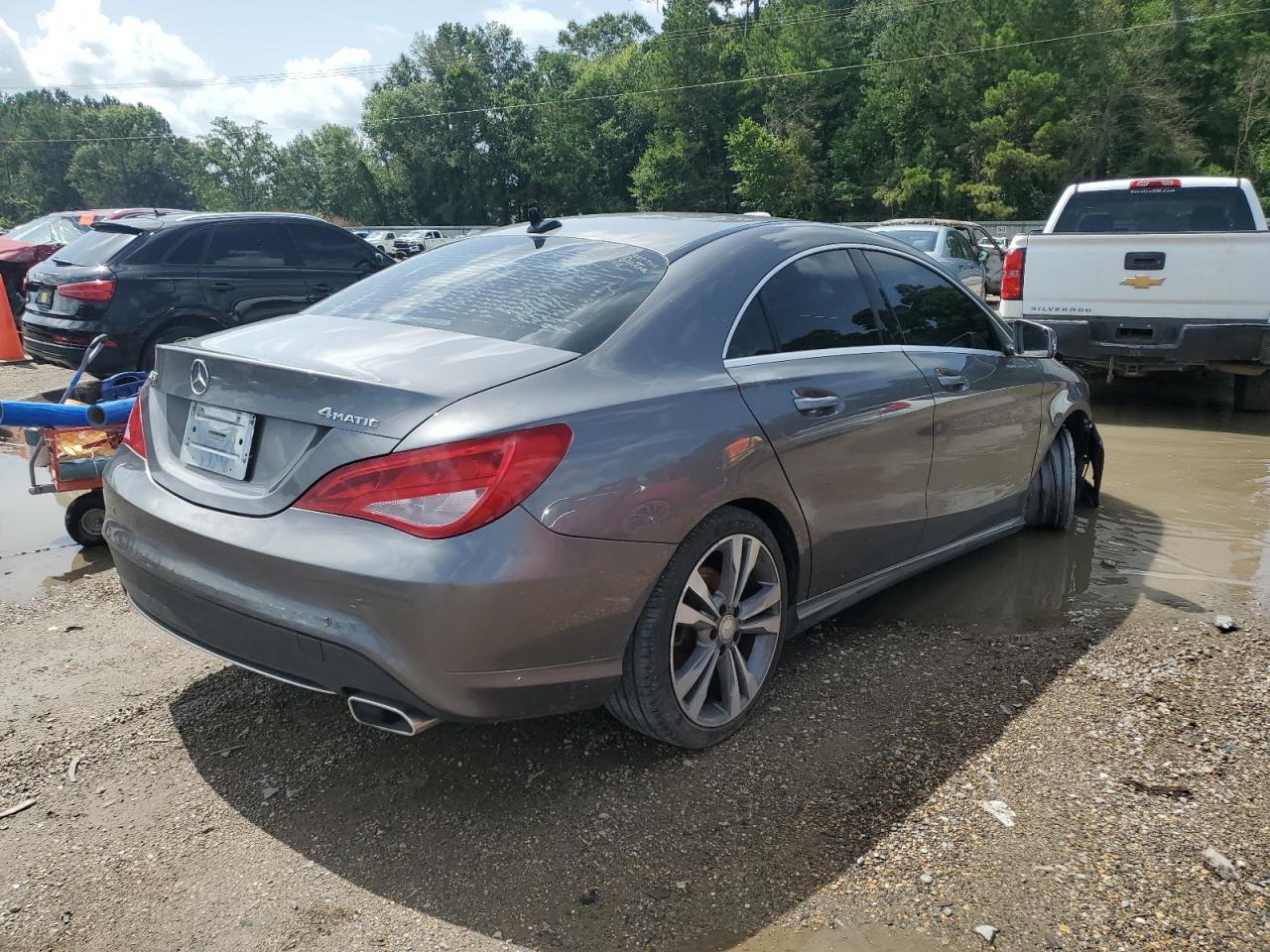 2016 Mercedes-Benz Cla 250 4Matic grey null gas WDDSJ4GB0GN389942 photo #4