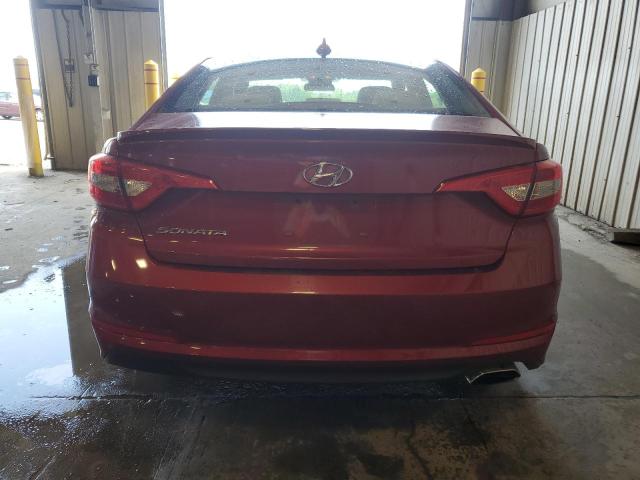  HYUNDAI SONATA 2015 Czerwony