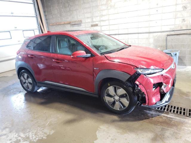  HYUNDAI KONA 2019 Czerwony