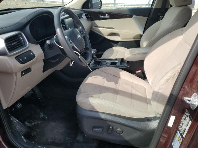  KIA SORENTO 2019 Бургунди