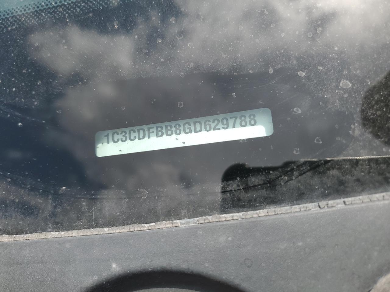 2016 Dodge Dart Sxt VIN: 1C3CDFBB8GD629788 Lot: 65764955