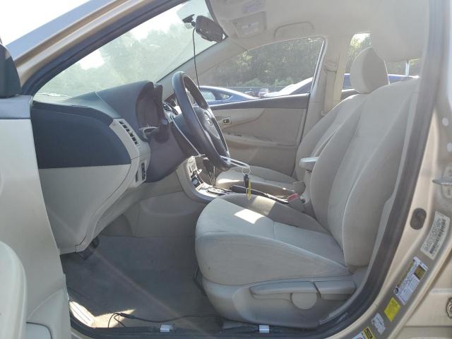  TOYOTA COROLLA 2012 Gold