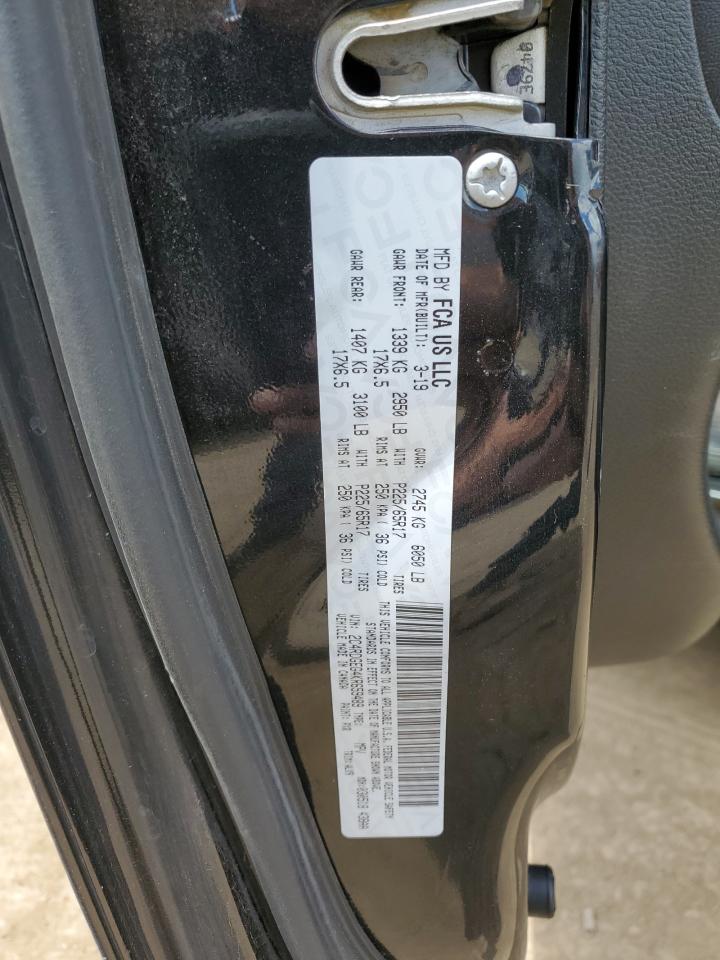 2019 Dodge Grand Caravan Gt VIN: 2C4RDGEG4KR659489 Lot: 65601085