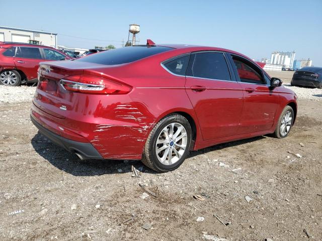  FORD FUSION 2019 Czerwony