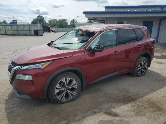  NISSAN ROGUE 2021 Красный