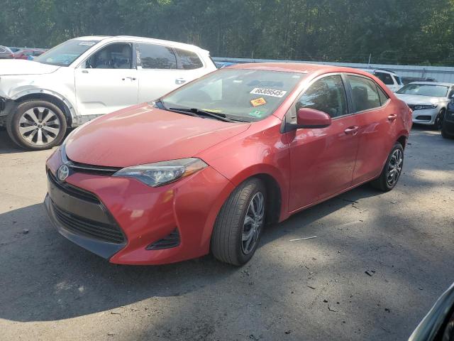  TOYOTA COROLLA 2017 Red
