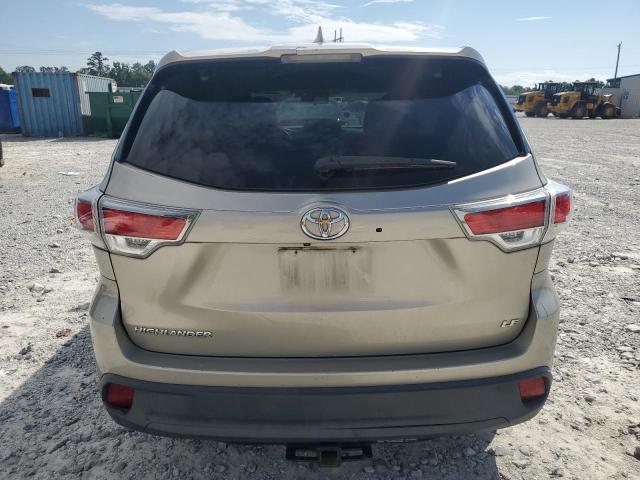  TOYOTA HIGHLANDER 2016 Złoty