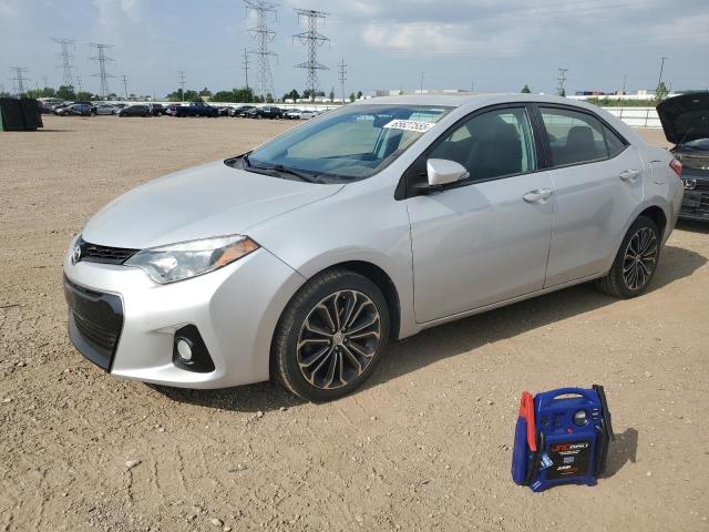  TOYOTA COROLLA 2015 Srebrny