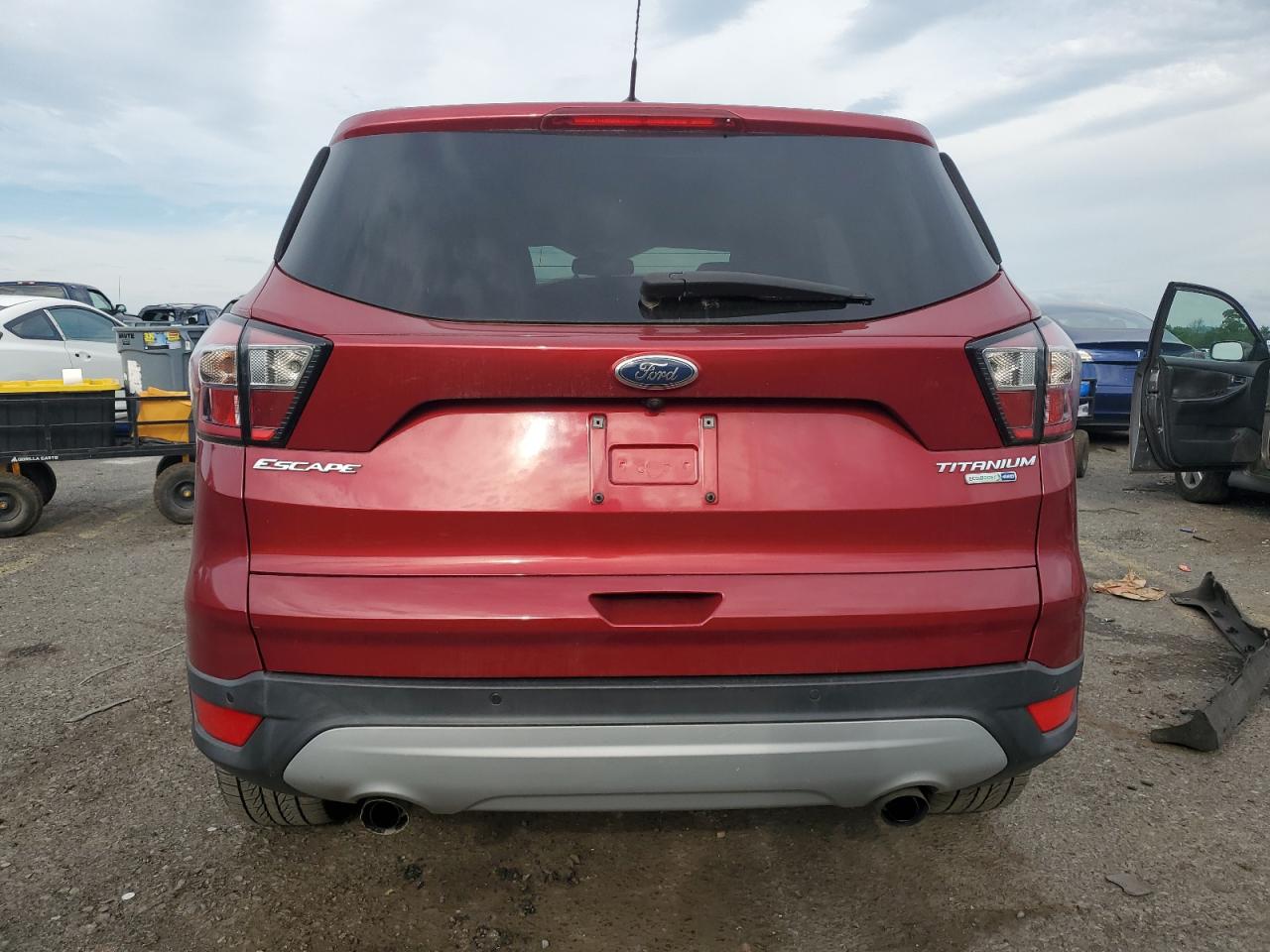 2017 Ford Escape Titanium VIN: 1FMCU9JD3HUB55942 Lot: 65229745