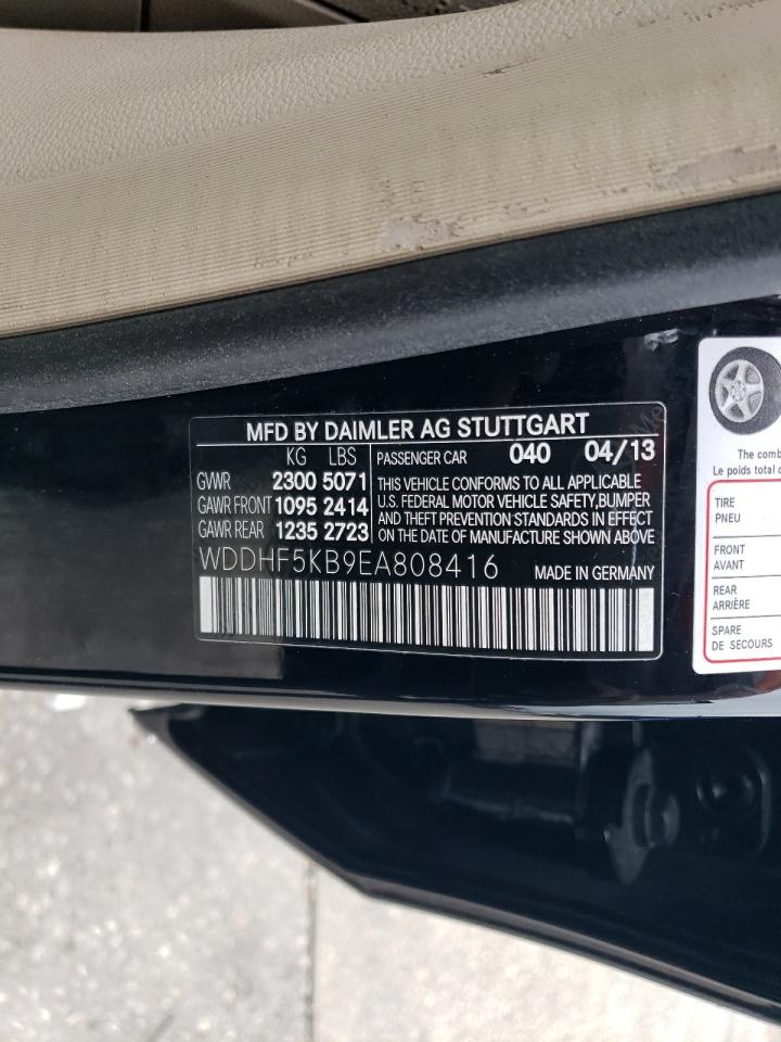wddhf5kb9ea808416 WDDHF5KB9EA808416 2014 Mercedes-Benz E 350