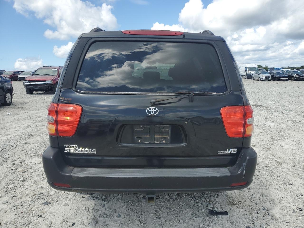 2002 Toyota Sequoia Limited VIN: 5TDZT38A02S059224 Lot: 65193445