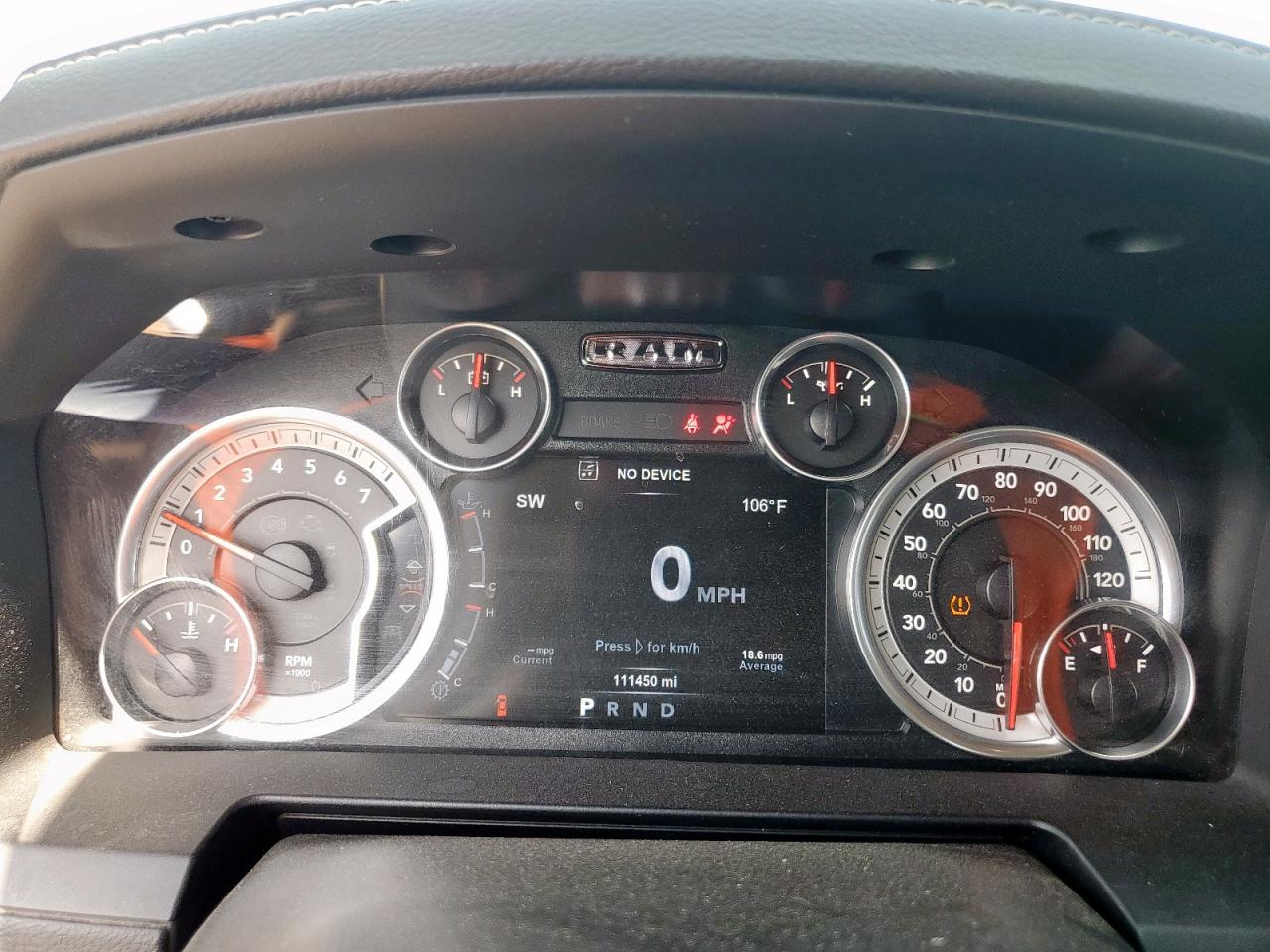 2015 Ram 1500 Laramie VIN: 1C6RR7NT7FS587357 Lot: 62910285