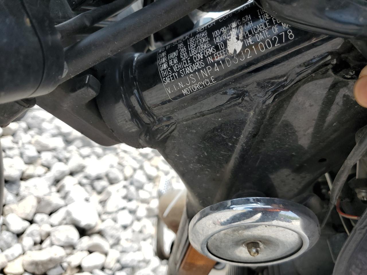 js1np41d3j2100278 JS1NP41D3J2100278 2018 Suzuki Ls650