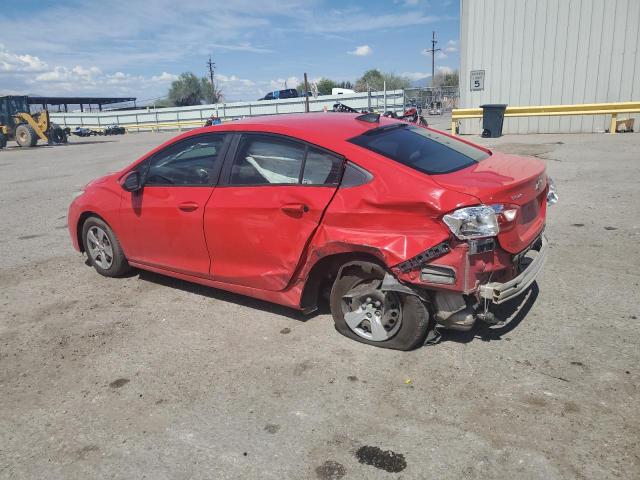  CHEVROLET CRUZE 2016 Czerwony