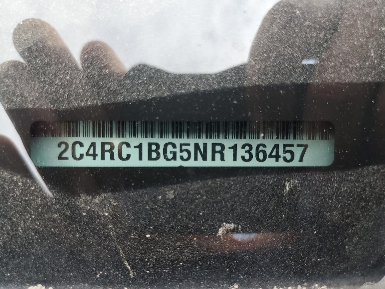 2022 Chrysler Pacifica Touring L VIN: 2C4RC1BG5NR136457 Lot: 64376625