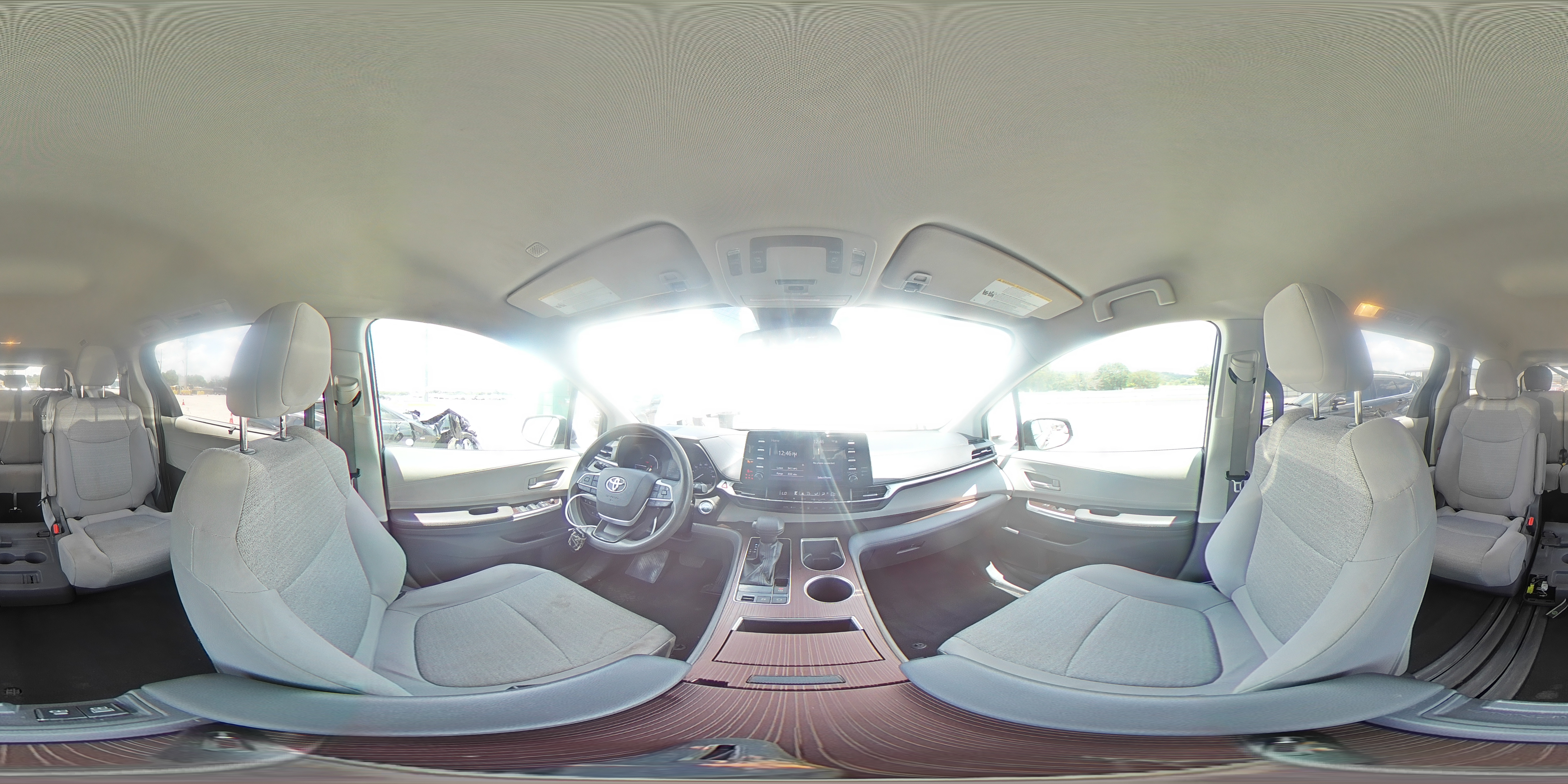 2021 Toyota Sienna Le VIN: 5TDKRKEC7MS028099 Lot: 64029815