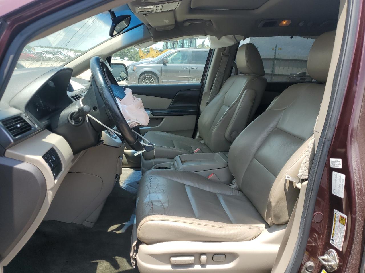 2012 Honda Odyssey Exl VIN: 5FNRL5H63CB056833 Lot: 58034105