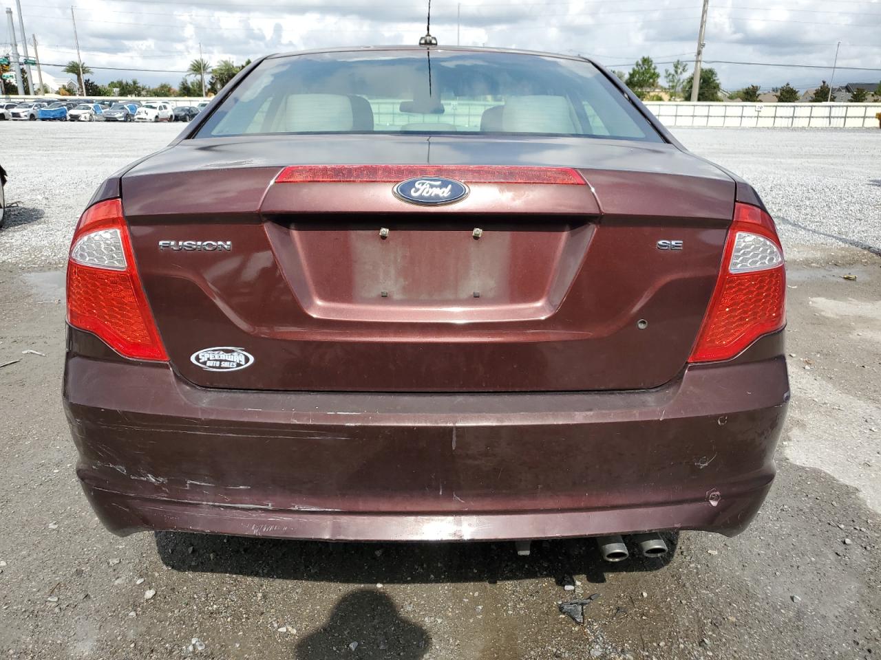2012 Ford Fusion Se VIN: 3FAHP0HA2CR158250 Lot: 64132185