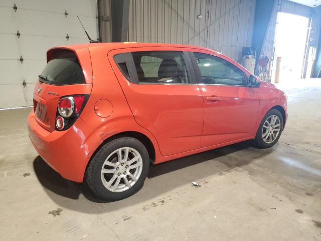Hatchbacks CHEVROLET SONIC 2012 Pomarańczowy