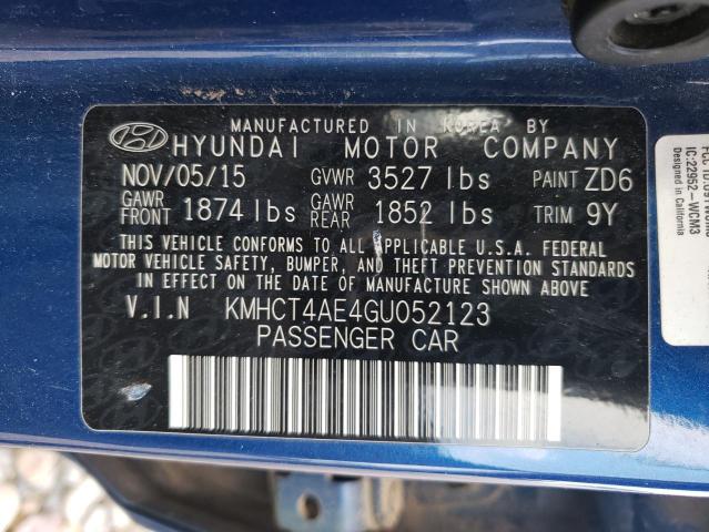 2016 HYUNDAI ACCENT SE  