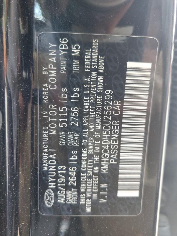 2013 Hyundai Genesis 5.0L VIN: KMHGC4DH5DU25629 Lot: 65521125