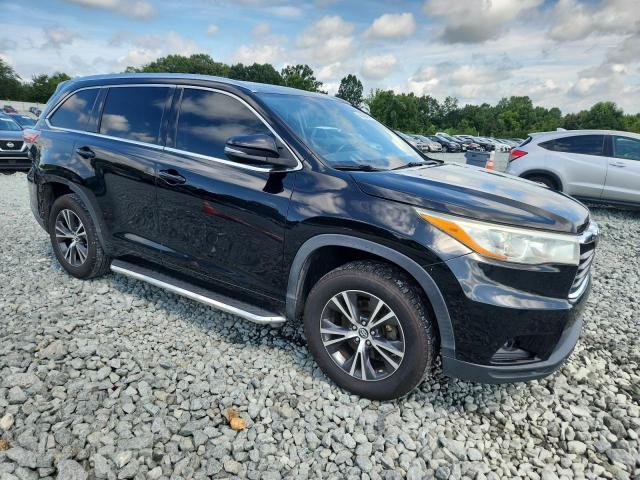  TOYOTA HIGHLANDER 2016 Черный