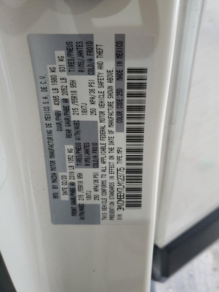 2020 Mazda Cx-30 Premium VIN: 3MVDMBEM7LM123775 Lot: 64080065