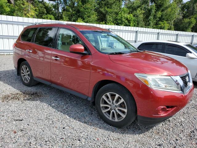  NISSAN PATHFINDER 2014 Красный