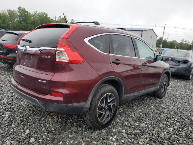 Parquets HONDA CRV 2016 Czerwony