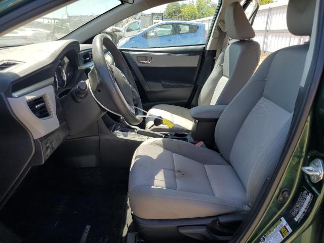 TOYOTA COROLLA 2015 Green