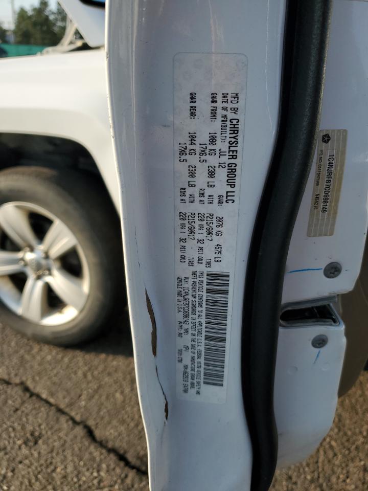 2012 Jeep Patriot Latitude VIN: 1C4NJRFB7CD698149 Lot: 65572675