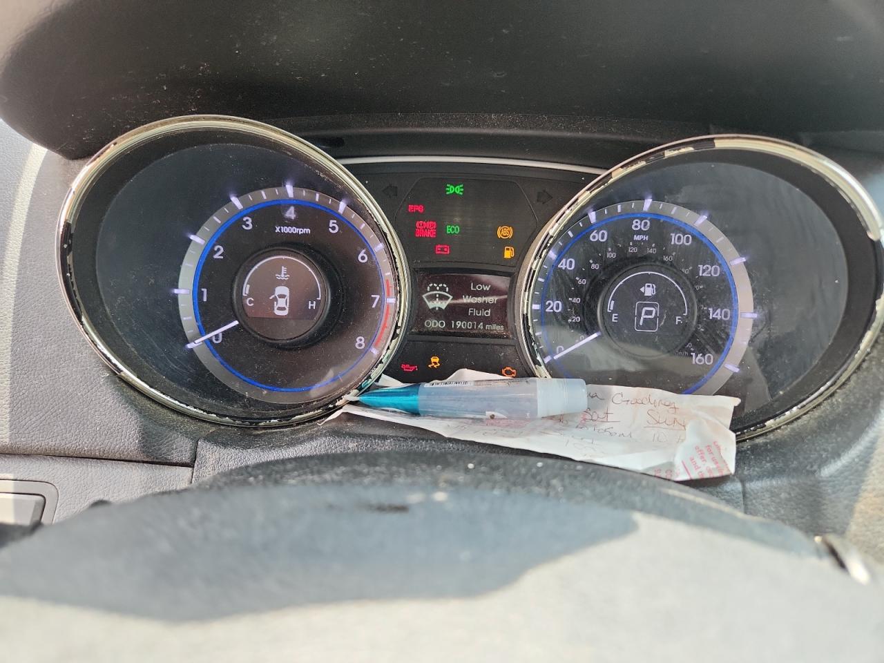2013 Hyundai Sonata Gls VIN: 5NPEB4AC7DH595454 Lot: 64261475