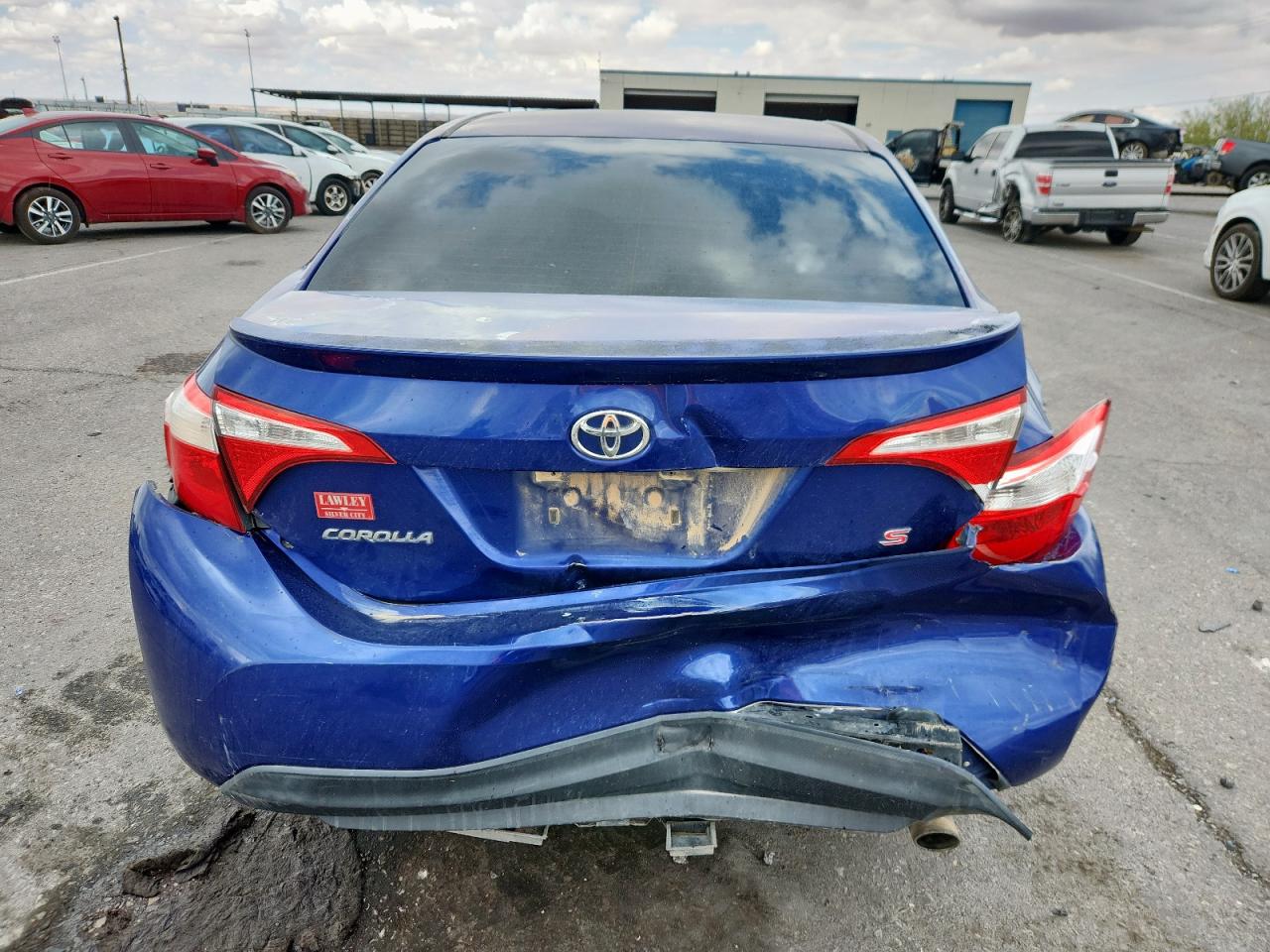 2015 Toyota Corolla L VIN: 5YFBURHE3FP235329 Lot: 63292215