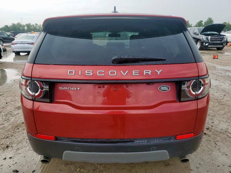 Parquets LAND ROVER DISCOVERY 2016 Czerwony