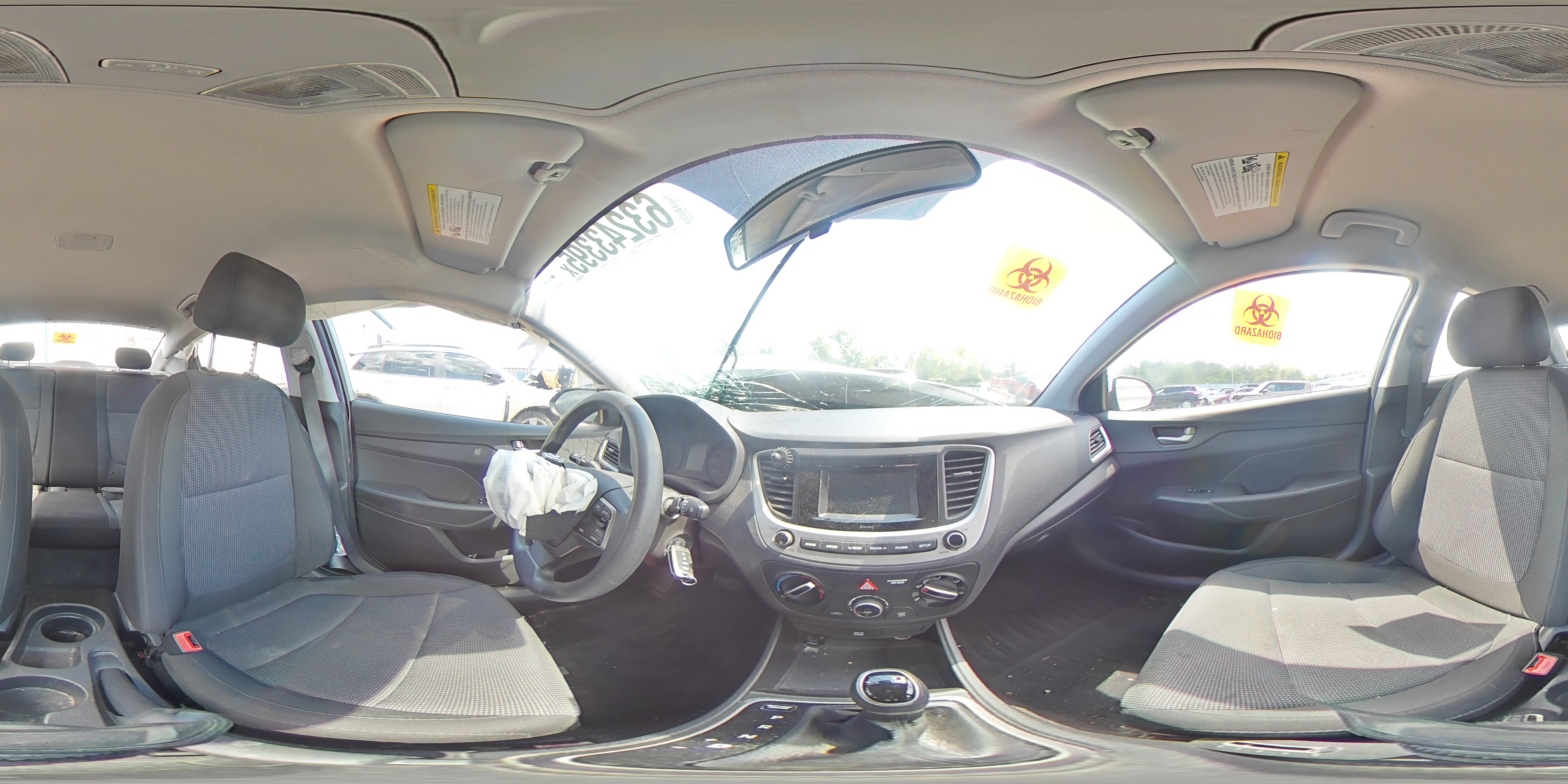 2019 Hyundai Accent Se VIN: 3KPC24A31KE059527 Lot: 63243395
