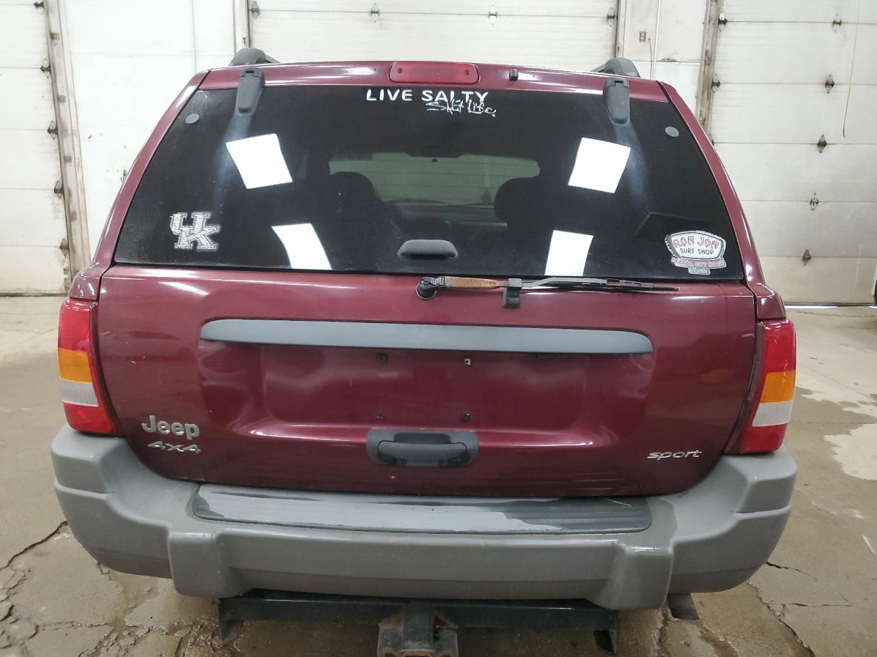 2002 Jeep Grand Cherokee Sport VIN: 1J4GW38S52C272382 Lot: 65164915