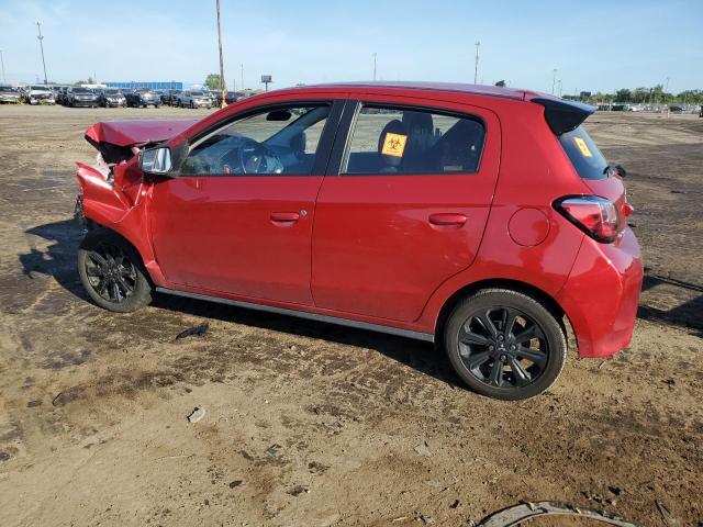  MITSUBISHI MIRAGE 2022 Czerwony