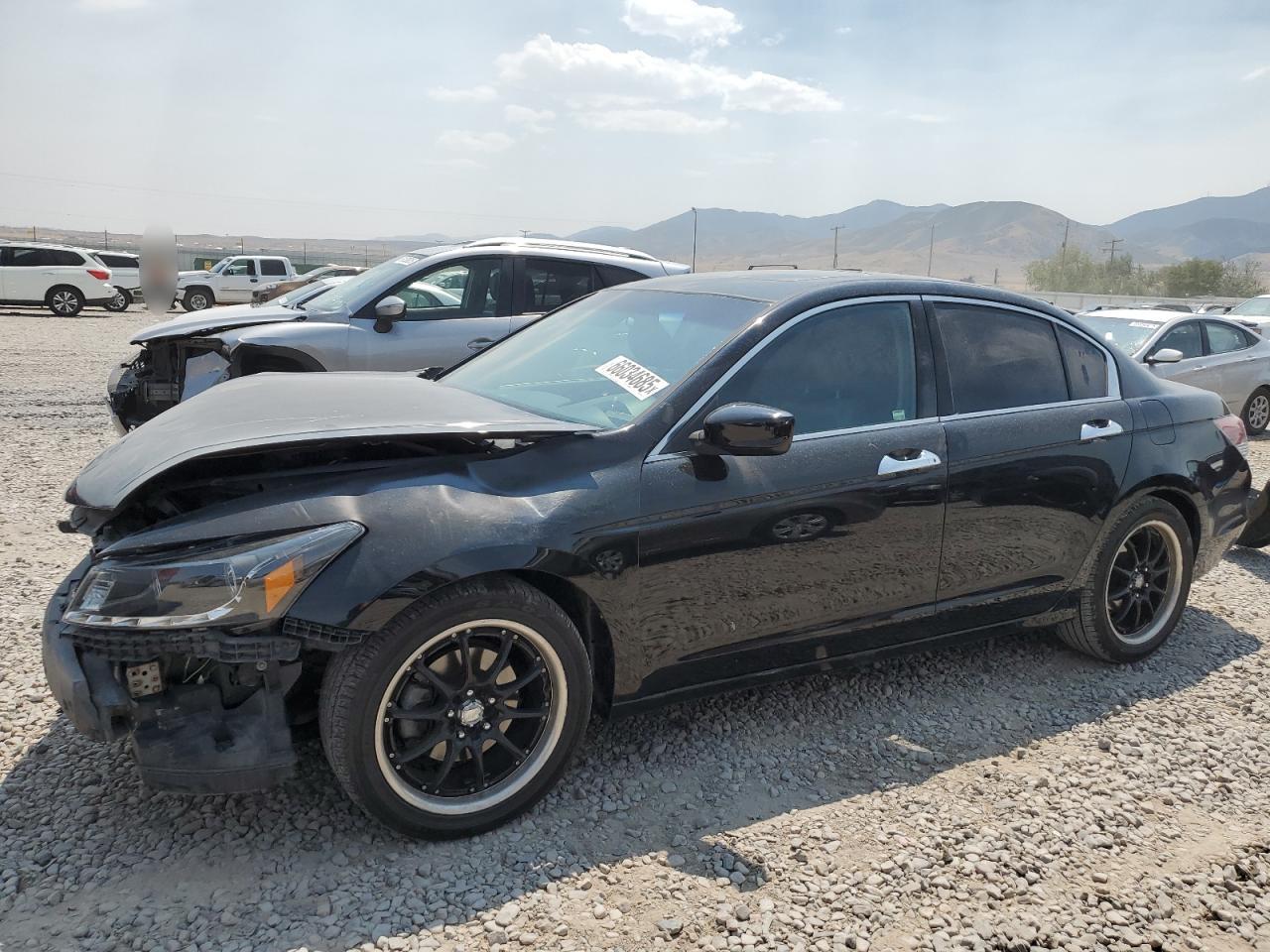 2011 Honda Accord Exl black null gas 1HGCP3F88BA023354 photo #1