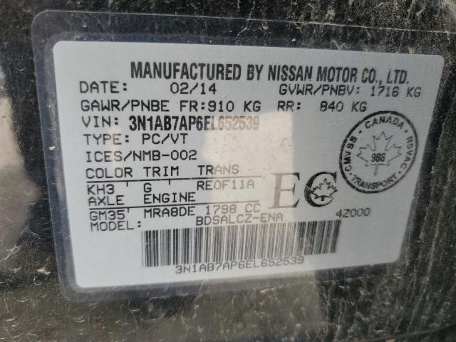 2014 NISSAN SENTRA S  