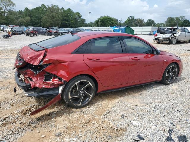  HYUNDAI ELANTRA 2022 Red