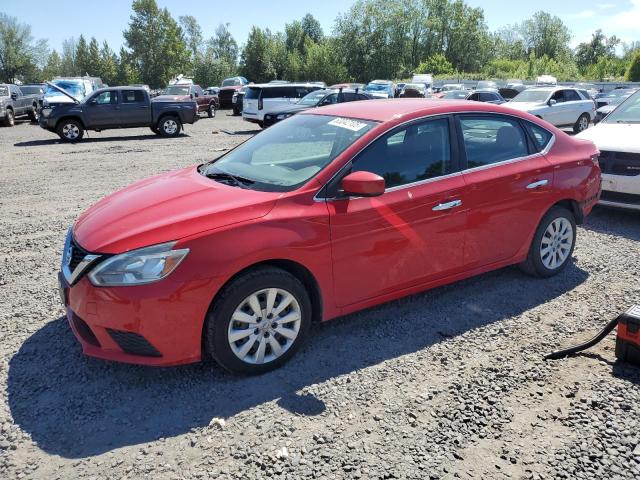  NISSAN SENTRA 2017 Красный