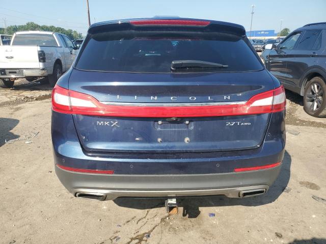  LINCOLN MKX 2017 Blue