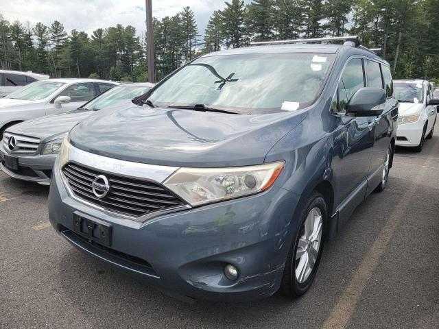 Minivans NISSAN QUEST 2012 Granatowy