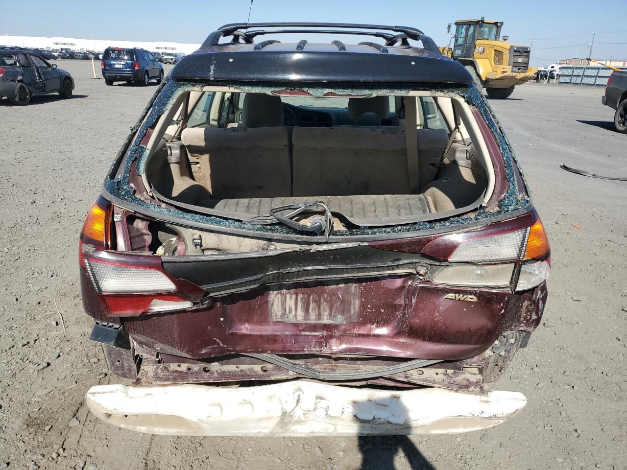 2001 Subaru Legacy Outback Awp VIN: 4S3BH675717608564 Lot: 65392465