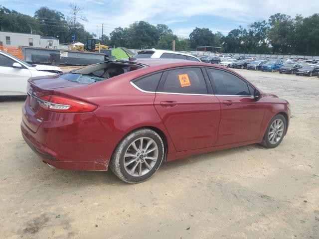  FORD FUSION 2017 Бордовый