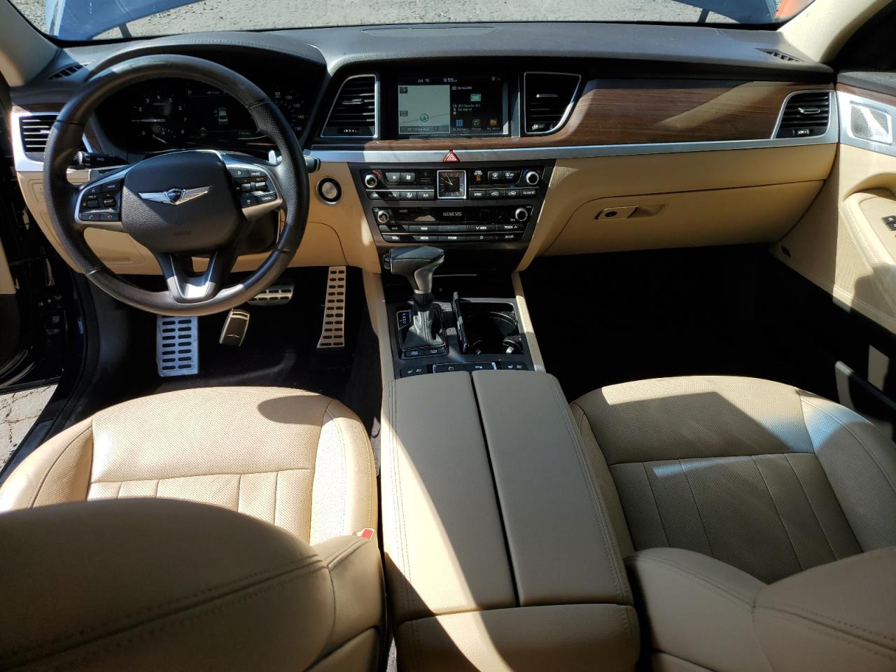 2019 Genesis G80 Base VIN: KMHGN4JE2KU296891 Lot: 65066775
