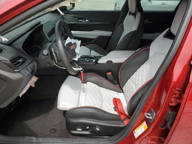  CADILLAC CT4-V BLAC 2023 Czerwony