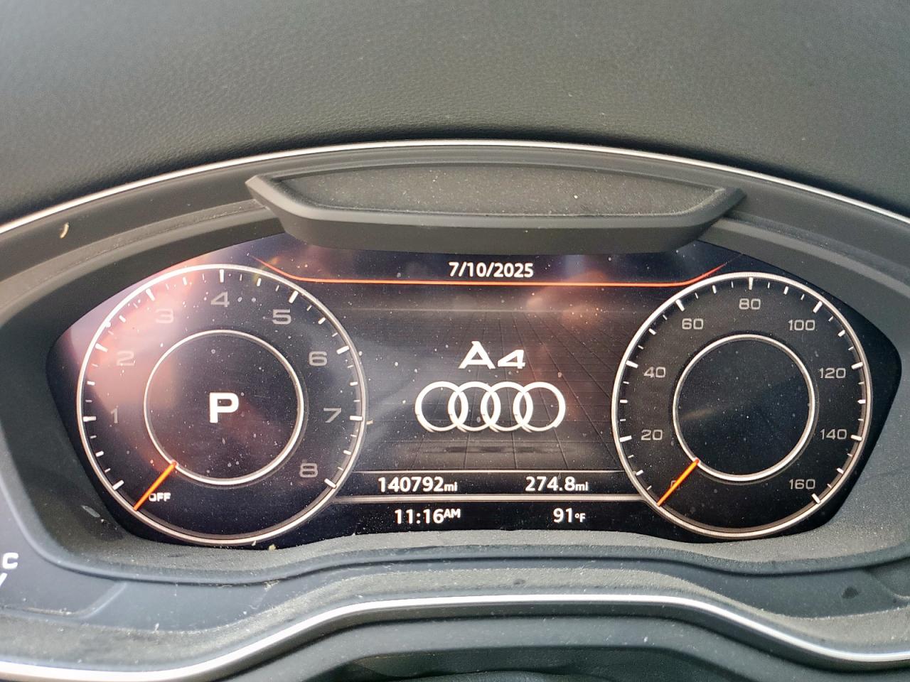 2018 Audi A4 Premium VIN: WAUKMAF46JA198573 Lot: 64392275