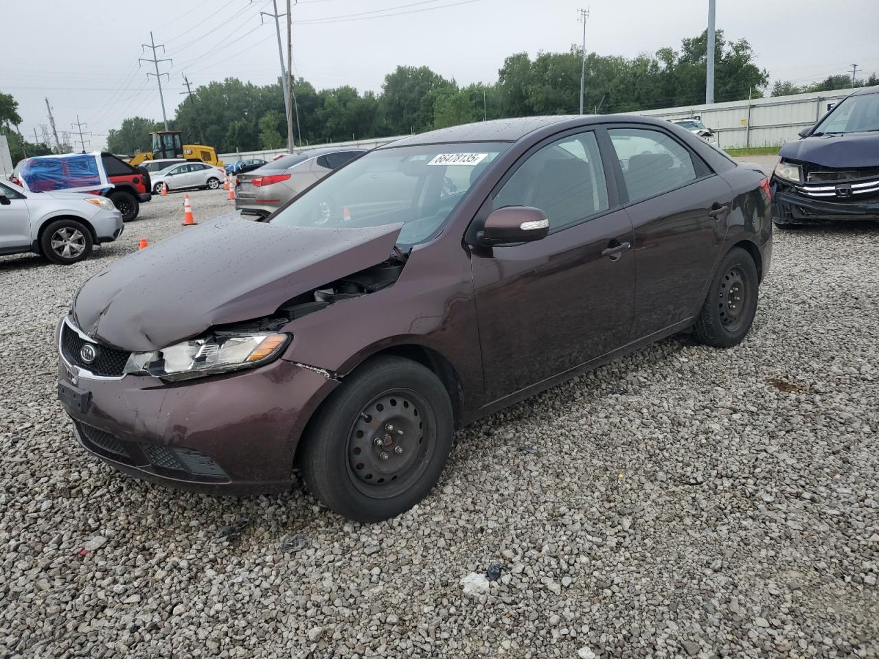 2010 Kia Forte Ex VIN: KNAFU4A20A5310074 Lot: 66478135