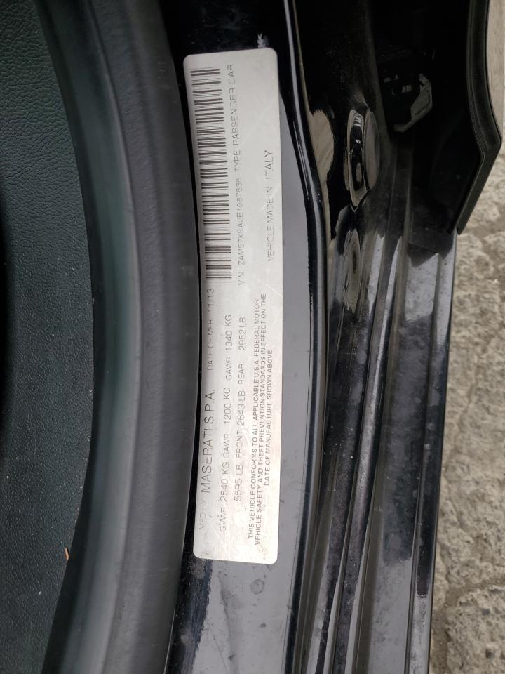 zam57xsa2e1087638 ZAM57XSA2E1087638 2014 Maserati Ghibli